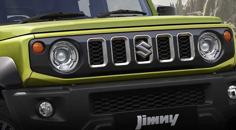 Jimny 5-Slot Chrome Plated Grille