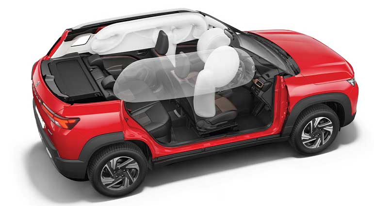 Brezza 6 Airbags Safety