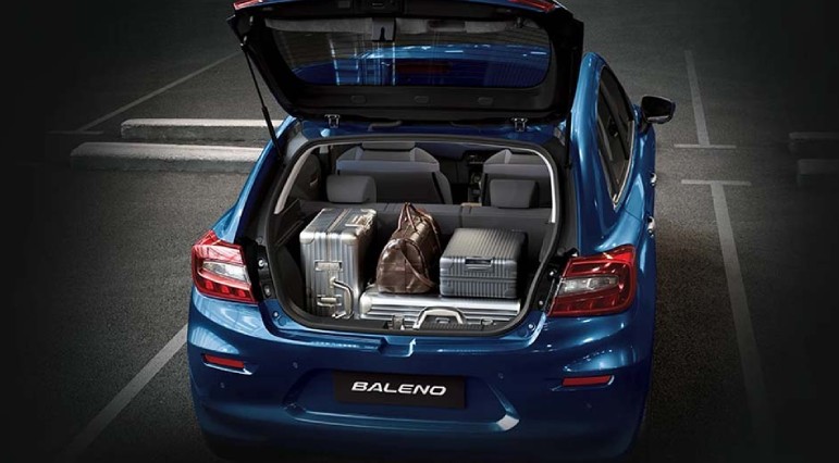 Baleno Boot Space with 6040 Rear Split
