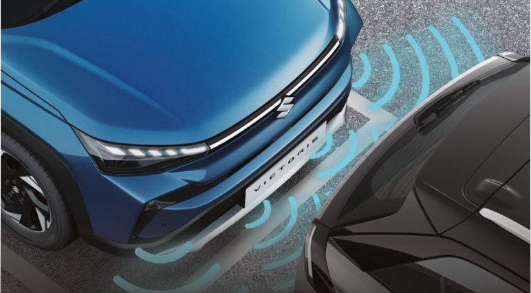 Front parking assist sensor