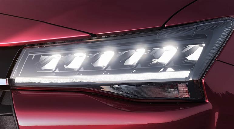 Dzire LED Crystal Vision Headlamps