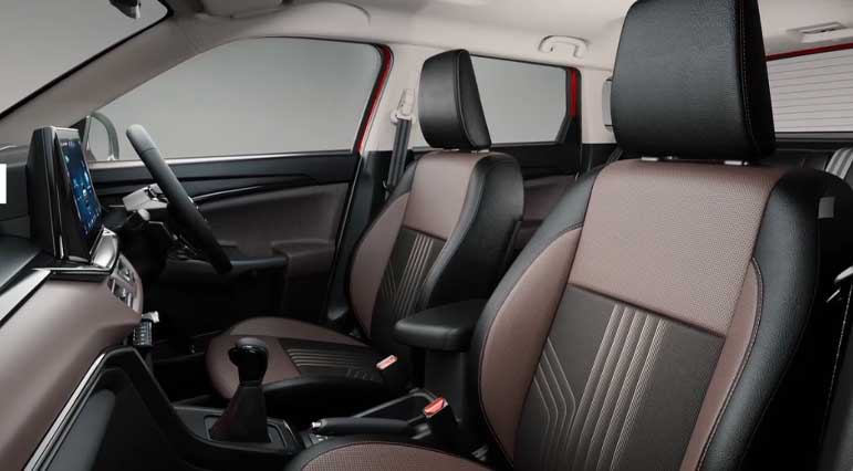 Brezza Push Leatherette seats