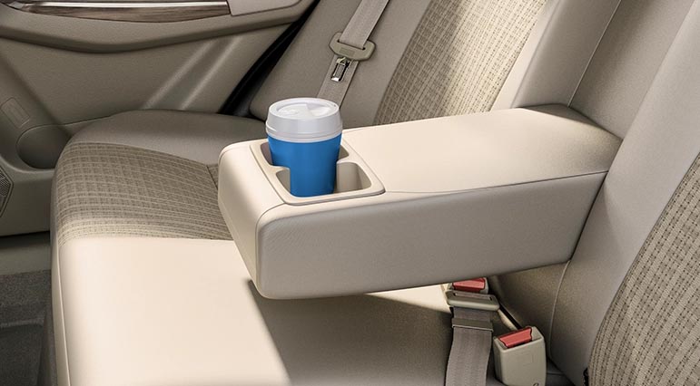 Dzire Rear Armrest with Cupholder